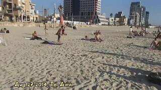 Aadila Bini Org Dari M'sia Dibedal Mat Saleh Di Tel Aviv Pt1