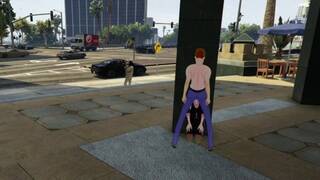 homeless teen blowjob in the city center