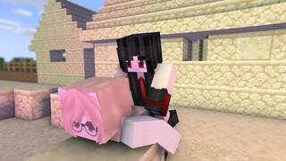 The demon met a tourist in minecraft | LOCATION EGYPT | 4K 60 FPS