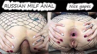 Анальный секс с красивой милфой