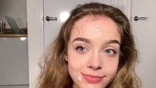 Insane Facial For Adorable Teen