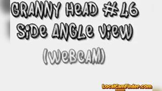 Granny Head #46 Side Angle View (Webcam)