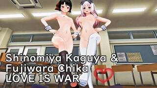 Shinomiya Kaguya & Fujiwara Chika - LOVE IS WAR custom maid 3d 2