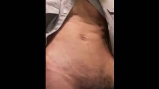 Showing Off My Dick and Abs Flexing