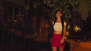 Skinny White Tranny Hoe Fucks X-Rated Y Sit GetteUp's BBC