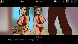 Queen's Brothel [Hentai game] free blowjob in a small town