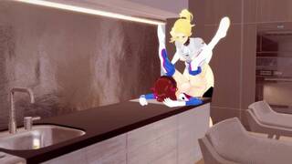 overwatch futa porn - Dva sex for breakfast