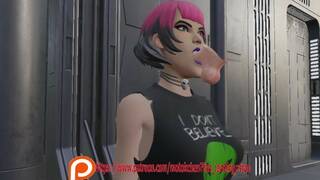 fortnite sunny gets face fucked