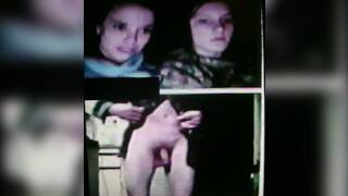 2 horny College girls highly excited by my hot show (+ sound )