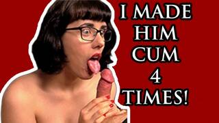 QUADRUPLE CUM BLOWJOB!!!!