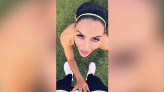 Lela Star call her trainer for a session then blows and fucks him