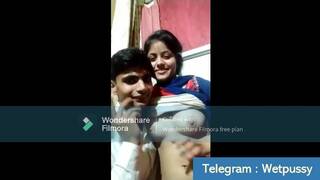 Indian fresh college teen explores sensuality