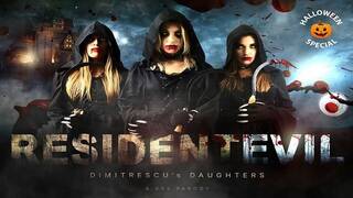 Orgy With Vampire DIMITRESCU DAUGHTERS In RESIDENT EVIL VILLAGE XXX VR Porn