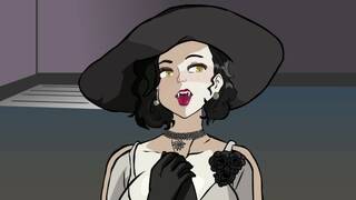 Resident Evil Village Hentai MILF Tall Lady Dimitrescu Big Tits And Ass