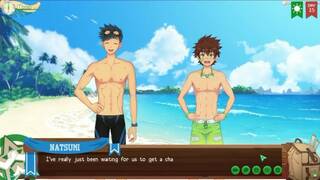 Camp Buddy - Natsumi Having fun with Keitaro at Beach