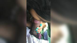 Desi College Teen Giving BJ in Car