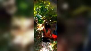 Caught Indian Girl Fucking In Field