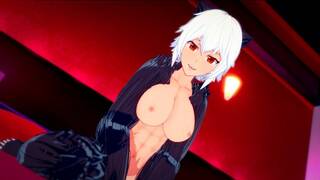 KB: HOT NIGHT WITH Hitomi Uzaki (3D Hentai)