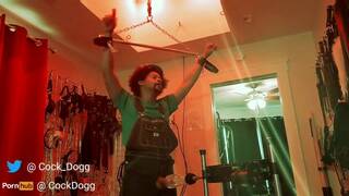 Luigi Drained by Fleshlight Machine