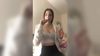 Small teen with a big ass