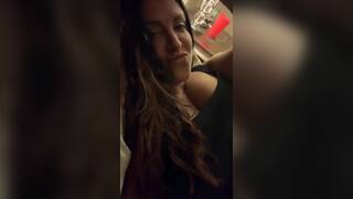 Michele masturbating