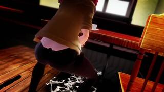 Mmd r18 futa short Chan in the restaurant caught fapping in public 3d hentai