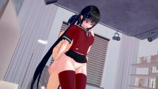 Danganronpa: MAKI GETS CREAMPIED (3D Hentai)