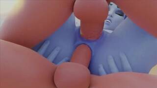 Widowmaker Double Penetration