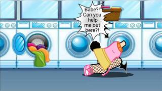 Fucking my wife in the washing machine