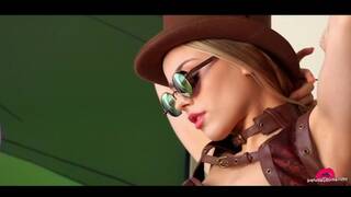 Gorgeous Girlfriend Steampunk Cosplay Turns into Amazing Sex (10 Min Trailer)