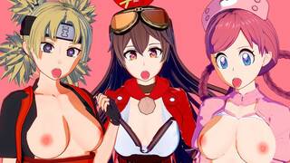 ANIME CREAMPIE COMPILATION (Feat. Genshin Impact, Pokemon and Naruto)