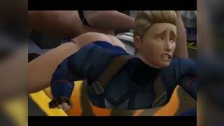 Tony Stark and Captain America FlipFuck Dirty talk - Sims 4