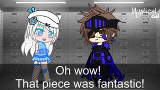 [OC] After a piece, she relieves his stress with her mouth