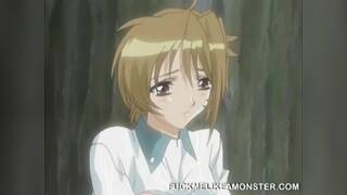 Big titty anime babe gets pussy licked