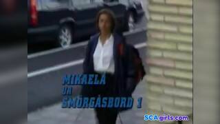 Svensk flicka på gymmet