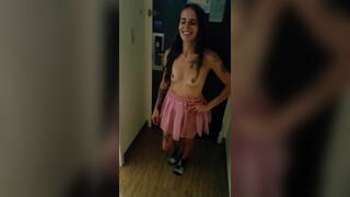 Tiny Girl Casting Photo Shoot