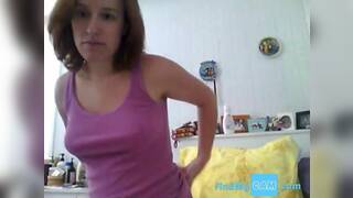 hot chick alone fingering