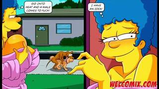 Bitch In Heat - The Simptoons