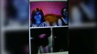 More horny College girls highly excited by my hot show (+ sound )