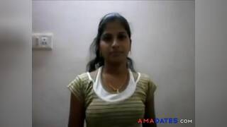 Tamil girl stripping