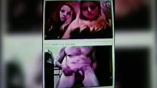 2 horny College girls have me wanking for them ( Part 4 + sound )