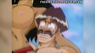 Hentai hardcore fuck scene with throbbing cock