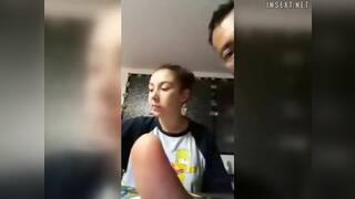 Showing daughter's tits