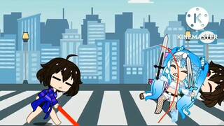 Chara x betty noir / frisk x anna