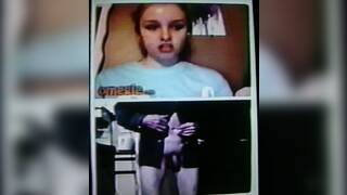 2 horny College girls soon excited by my hot show (+ sound )