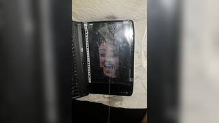 Pre Cum, pissing + Massive Cum Tribute for Xuxa