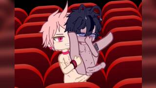 my friend dairen fucks me (Noah) in his cinema he destroys my ass