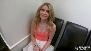Real Teens - Blonde Teen Stephanie Gwen Is Ready For Her Porn Debut