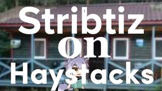 Striptease on  haystack