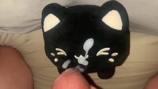 cum over plushie